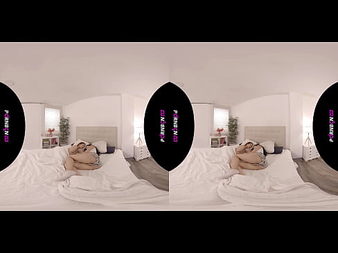 ❤️ PORNBCN VR दोन तरुण लेस्बियन 4K 180 3D व्हर्च्युअल रिअॅलिटीमध्ये खडबडीत जागे झाले जिनिव्हा बेलुची कॅटरिना मोरेनो ☑  लिंग  ❌️❤